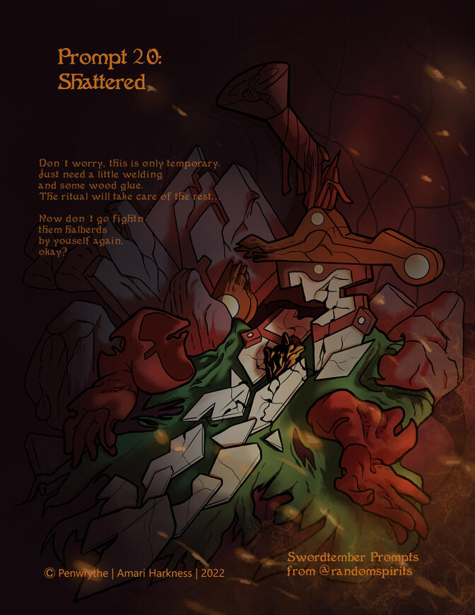 Shattered Guard Captian Devlin - Swordtember 2022 - World of Relics