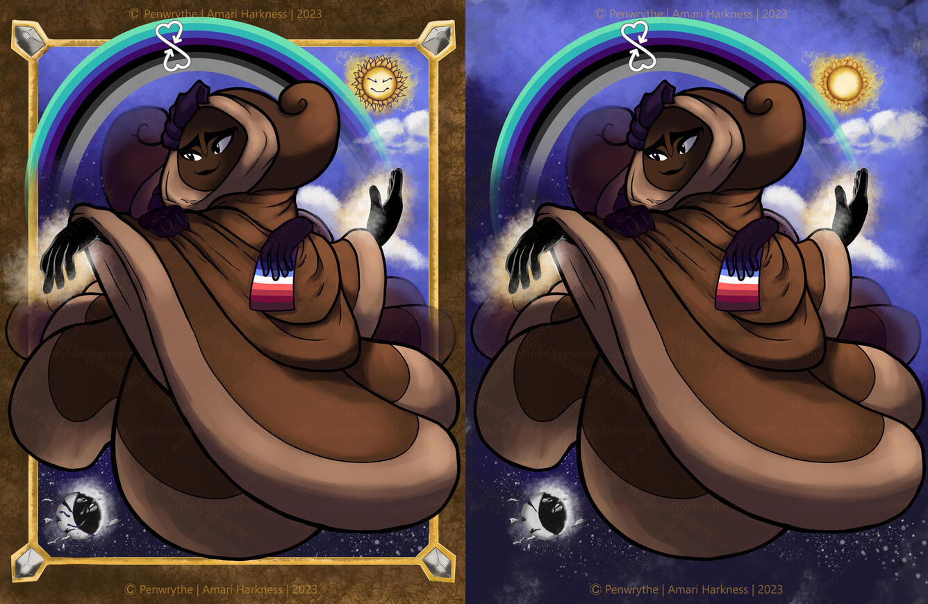 Autospec Flag with Amasui Colors (self-attraction) - Pride 2022