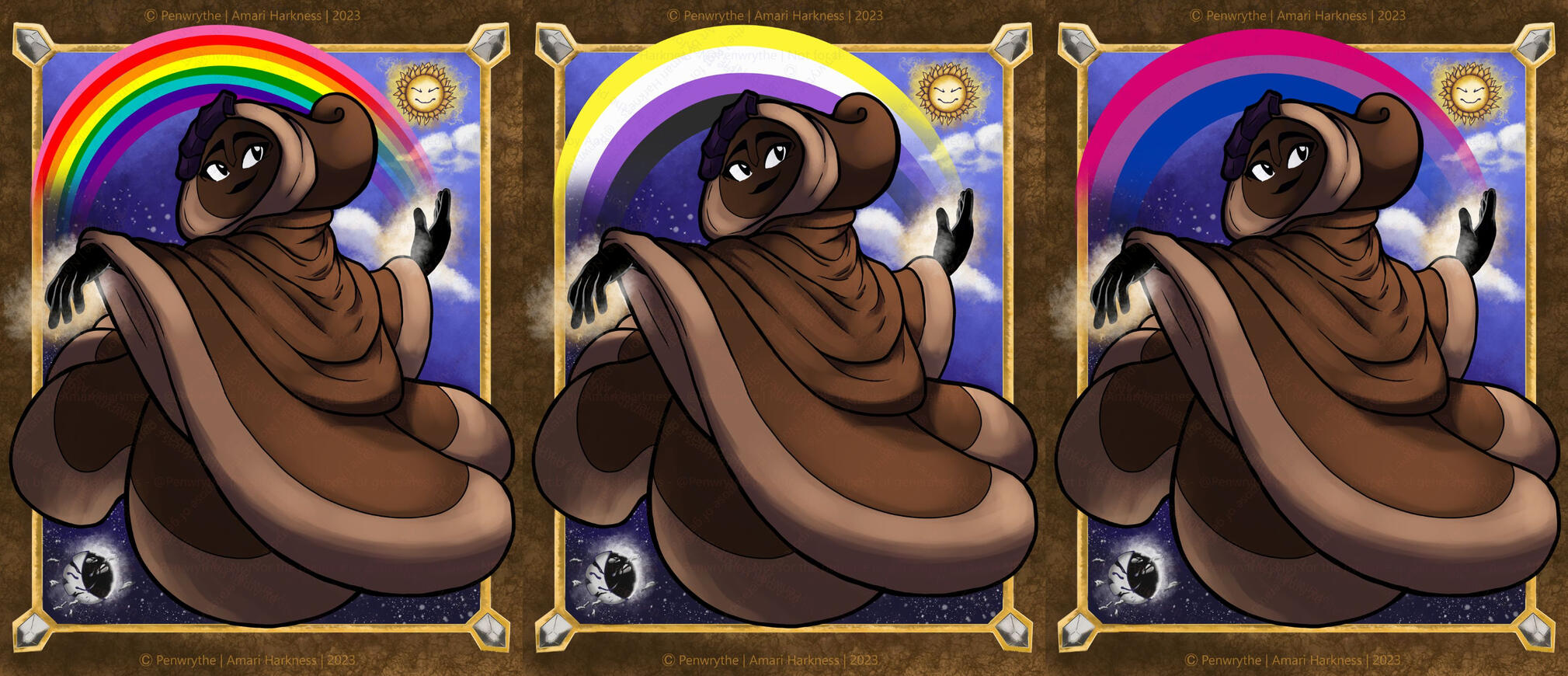 LGBTQ+ (Original 1978), Nonbinary, Bisexual Flags - Pride 2022