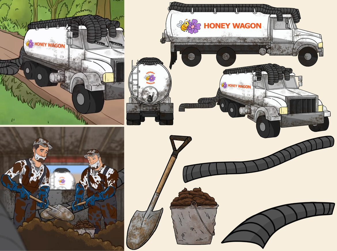 Story 4 Honey Wagon Assets