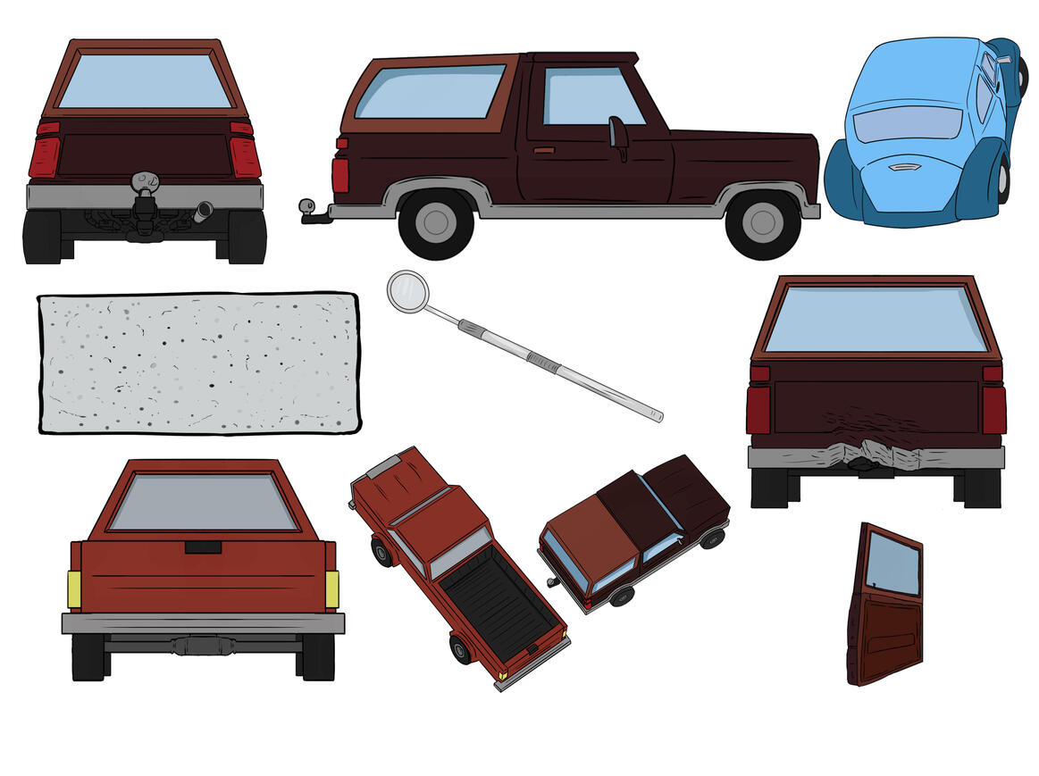 Story 1 Car Assets