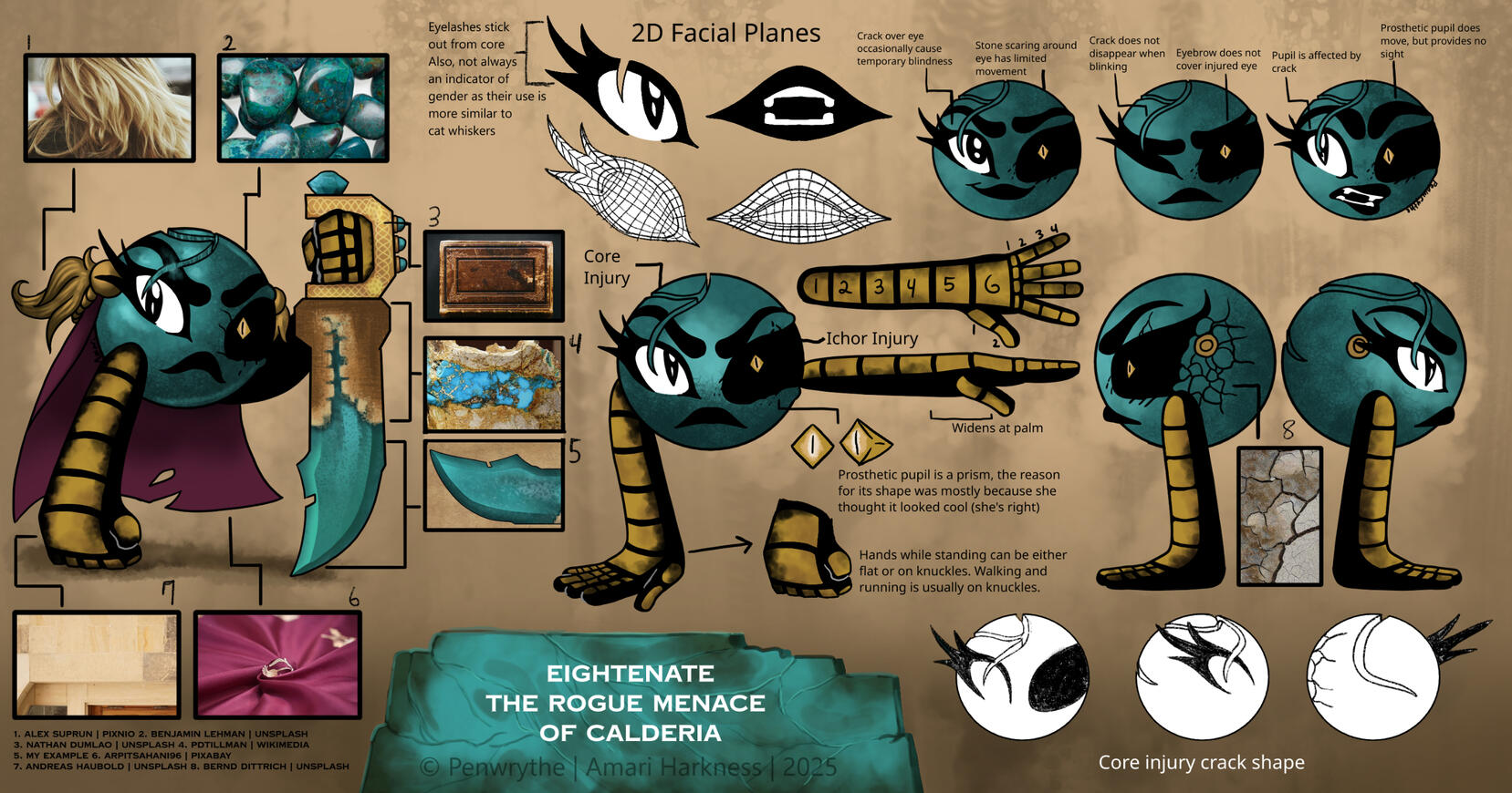 Eightenate Callout Sheet