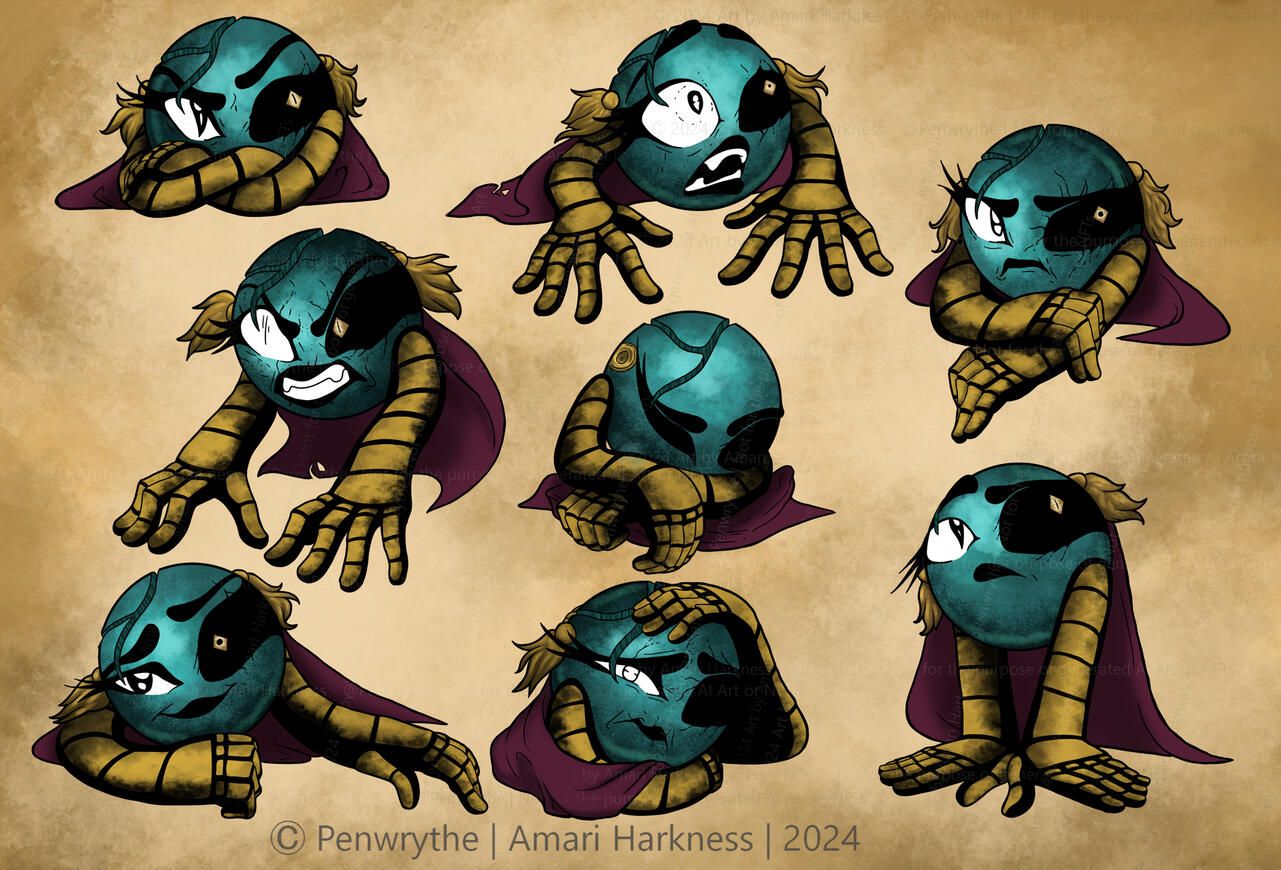 Eightenate Expressions Sheet