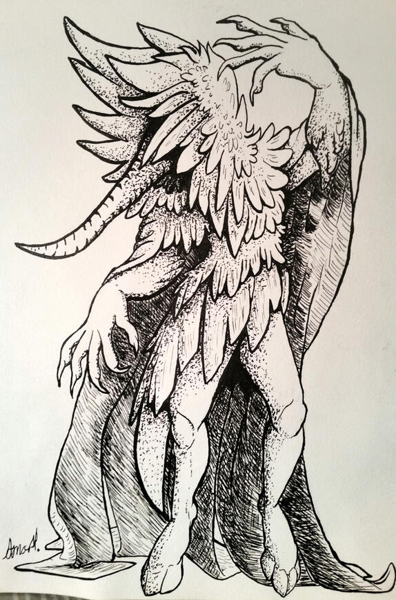 Inktober Creature